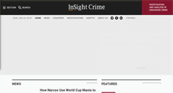 Desktop Screenshot of insightcrime.org